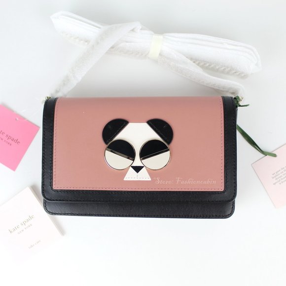 NWT Kate Spade Panda Chain Crossbody Wallet - Date Night, Party, Vacation - Picture 1 of 14